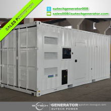 Containerized silent typ Dieselaggregat 800 kw mit Shangchai Motor SC33W1150D2